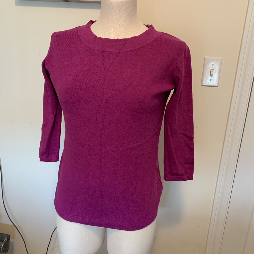 Dress barn pink/purple sweater